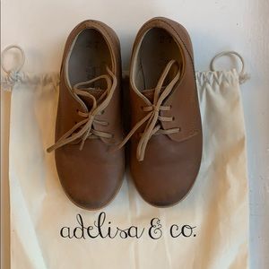Adelisa & Co Antigua Oxford Leather Shoes 27 Sz 10